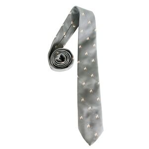 Andhurst Custom Horse Head Necktie Equestrian Theme Tie USA 3" Wide Vintage